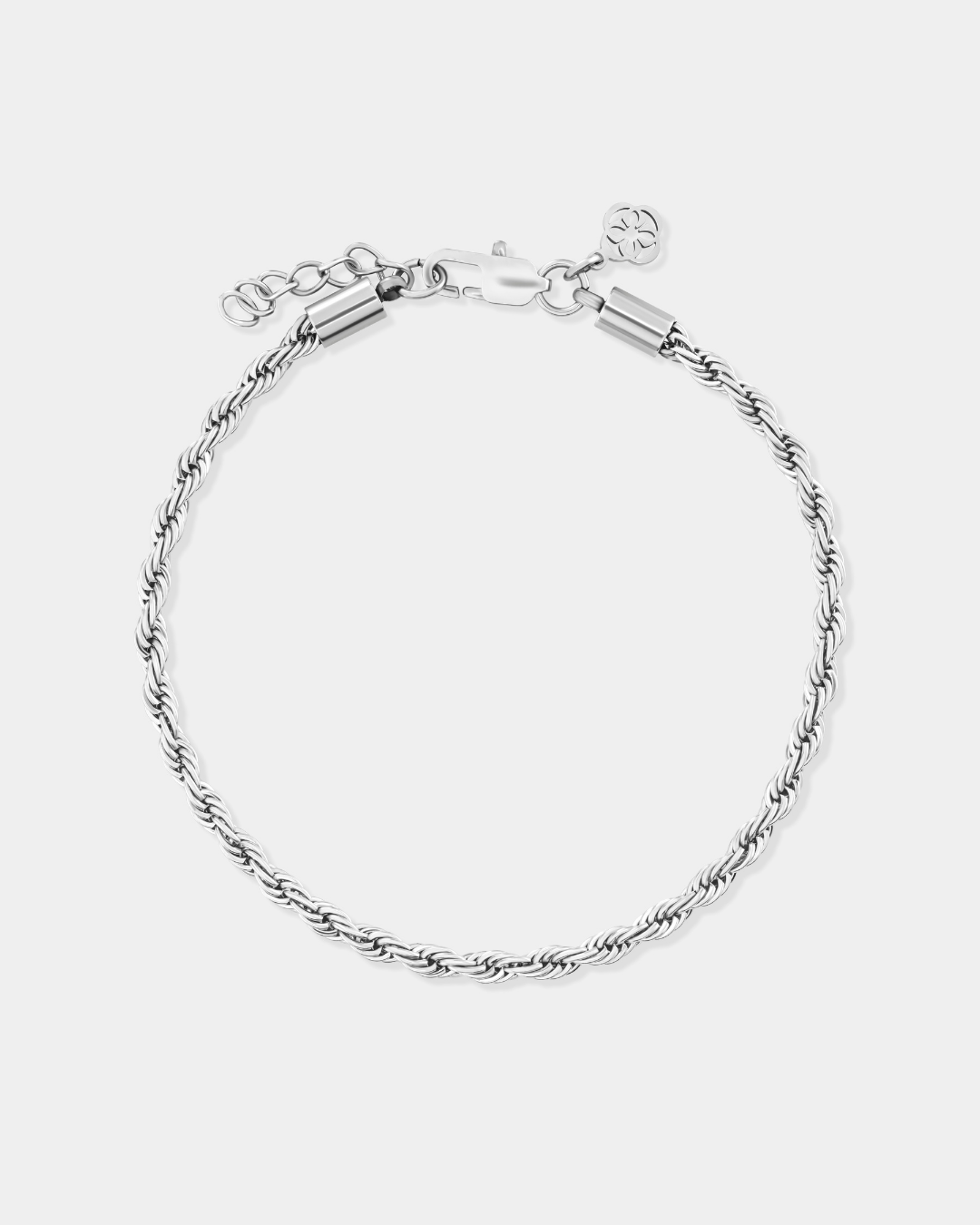 » (FREE) ROPE BRACELET - SILVER 3MM