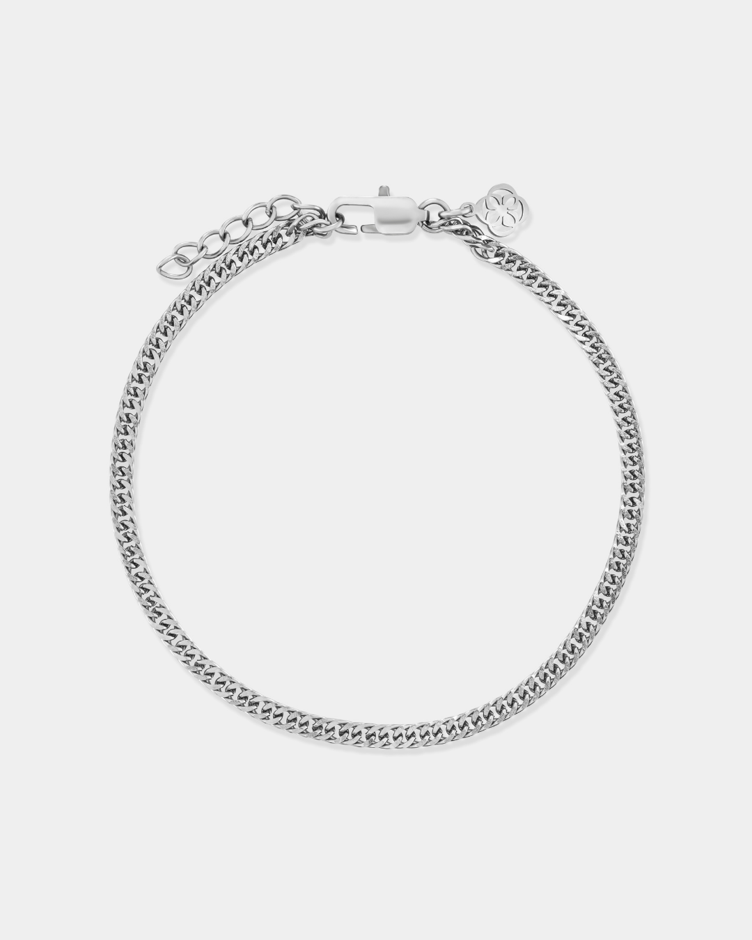 » (FREE) CUBAN BRACELET - SILVER 3MM