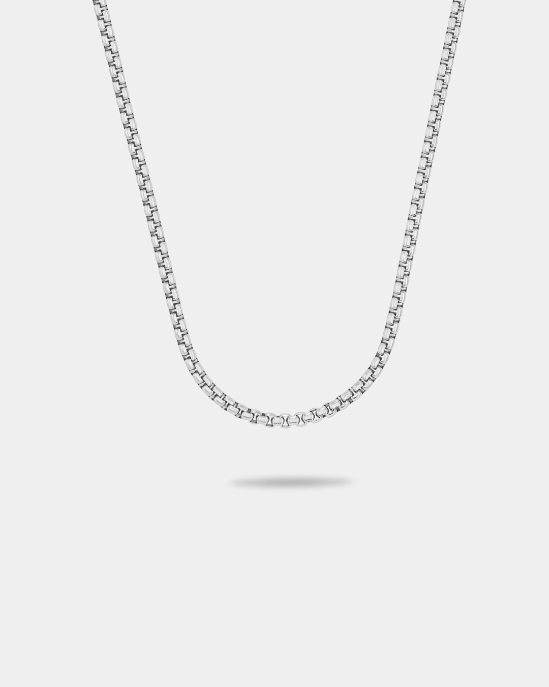 » (FREE) CUBOUND CHAIN - SILVER 3MM