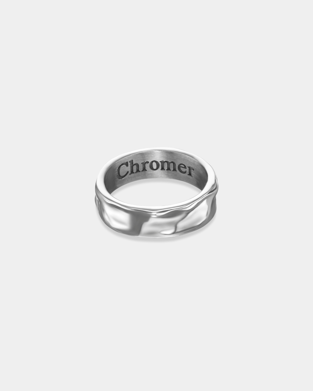 » (FREE) MELTED RING - SILVER