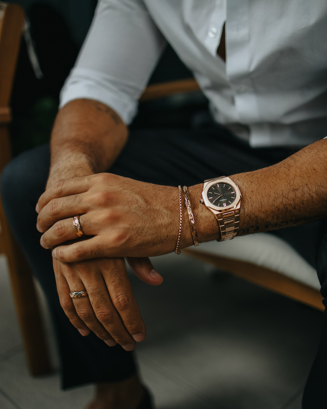 AMARI - ROSE GOLD CHOCOLATE