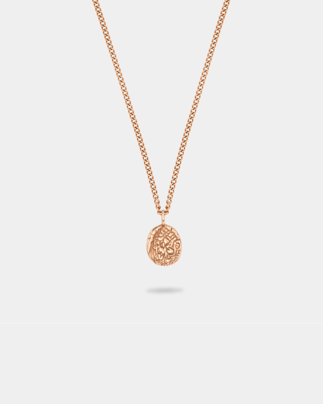 » (FREE) MELTED PENDANT - ROSE GOLD