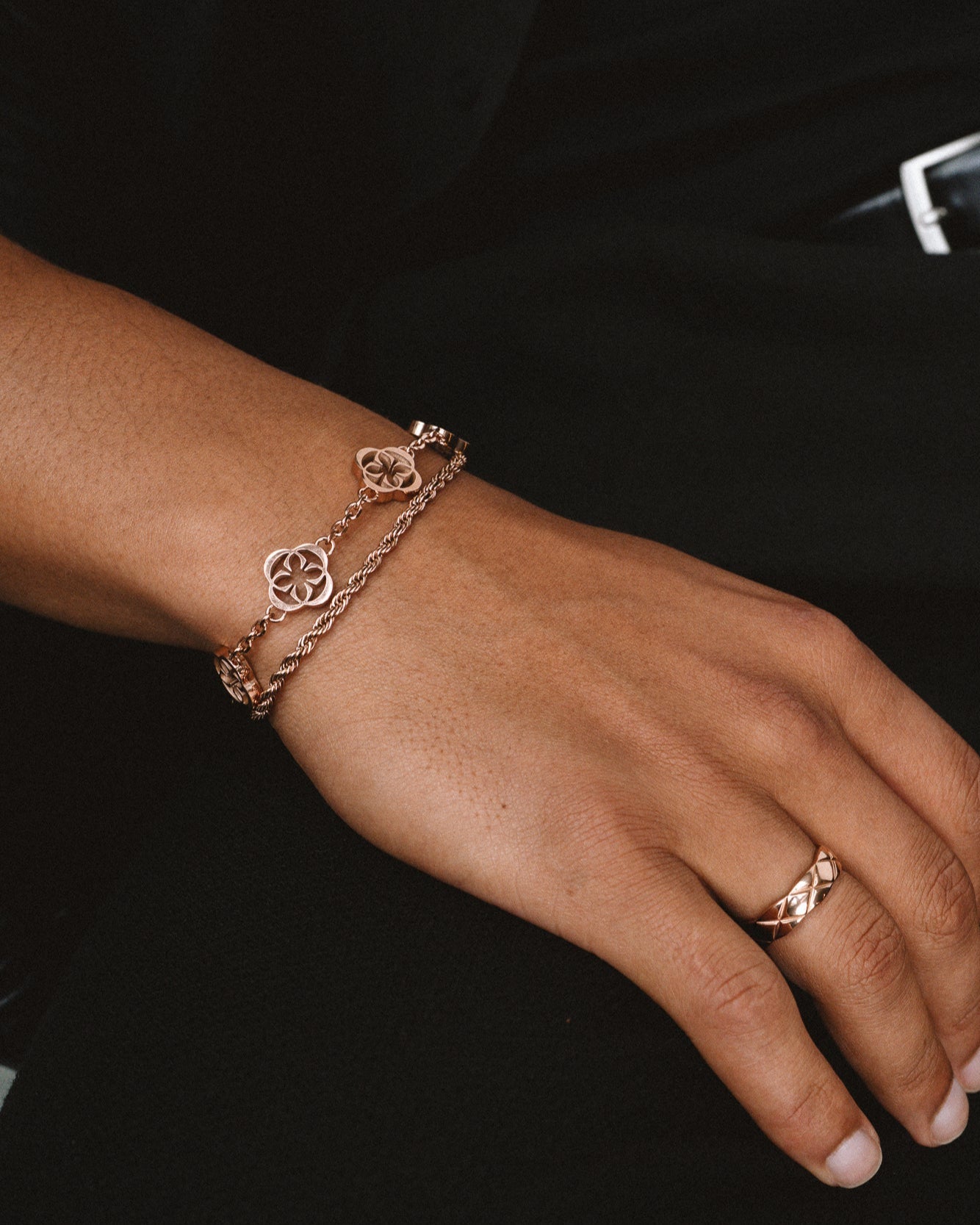 CHROMER BRACELET - ROSE GOLD