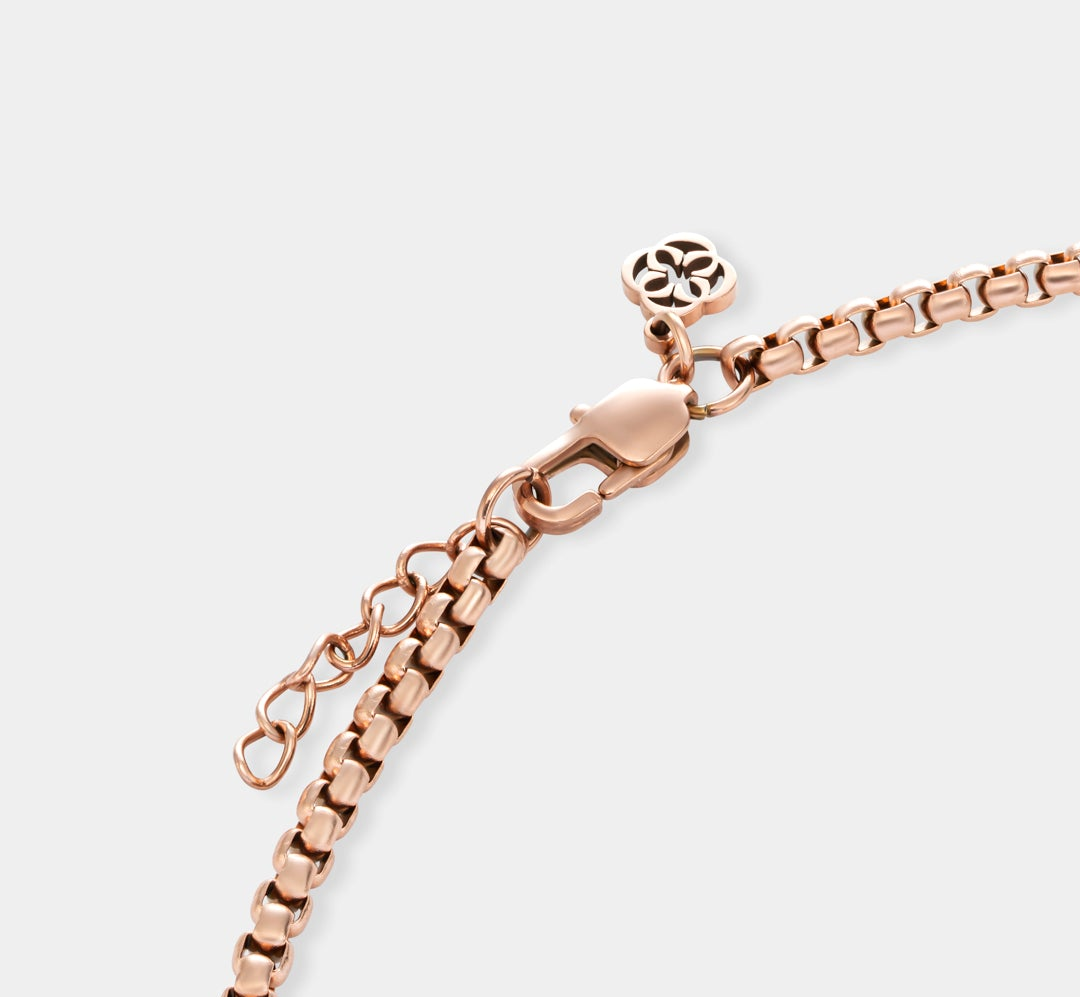 CUBOUND BRACELET - ROSE GOLD 3MM