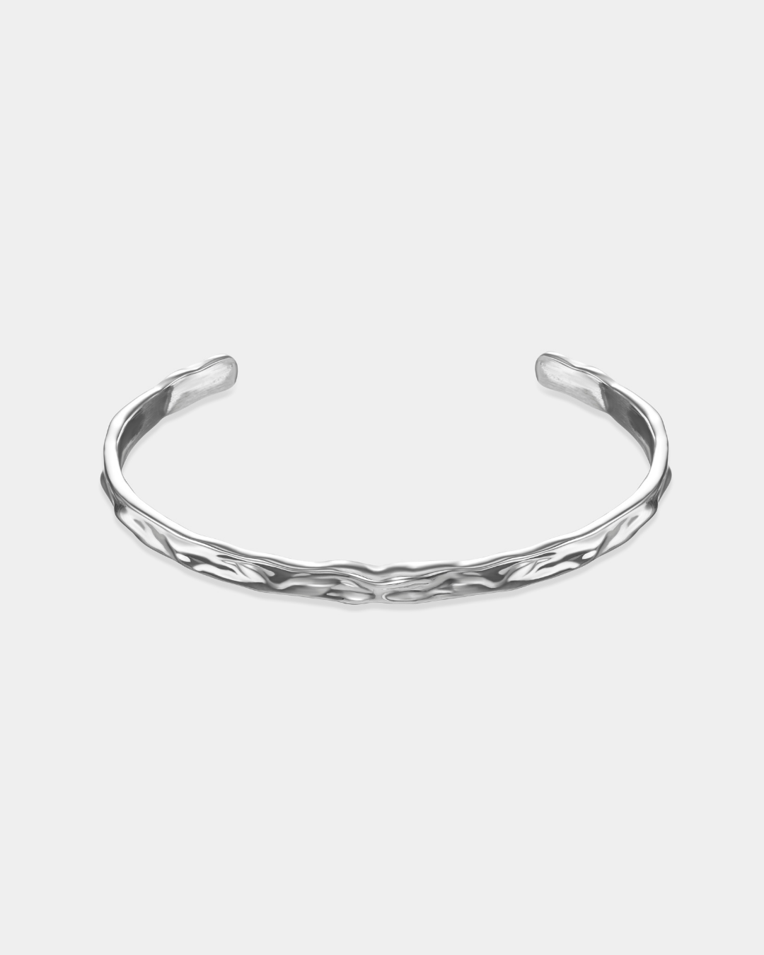 MELTED CUFF - SILVER