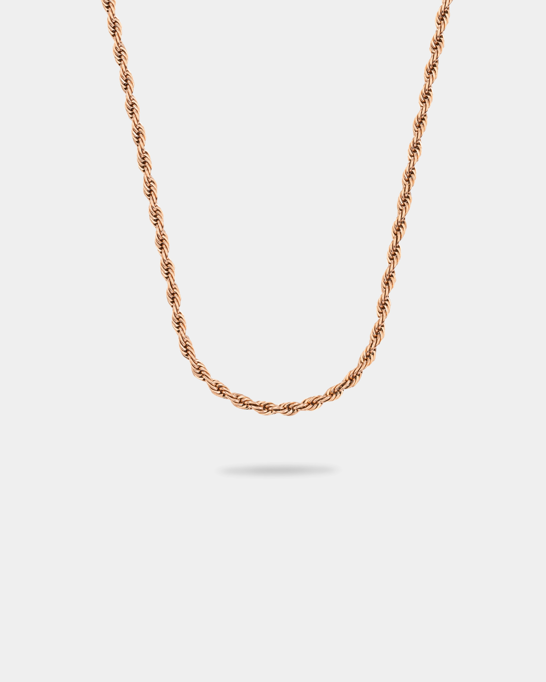 » (FREE) ROPE CHAIN - ROSE GOLD 3MM