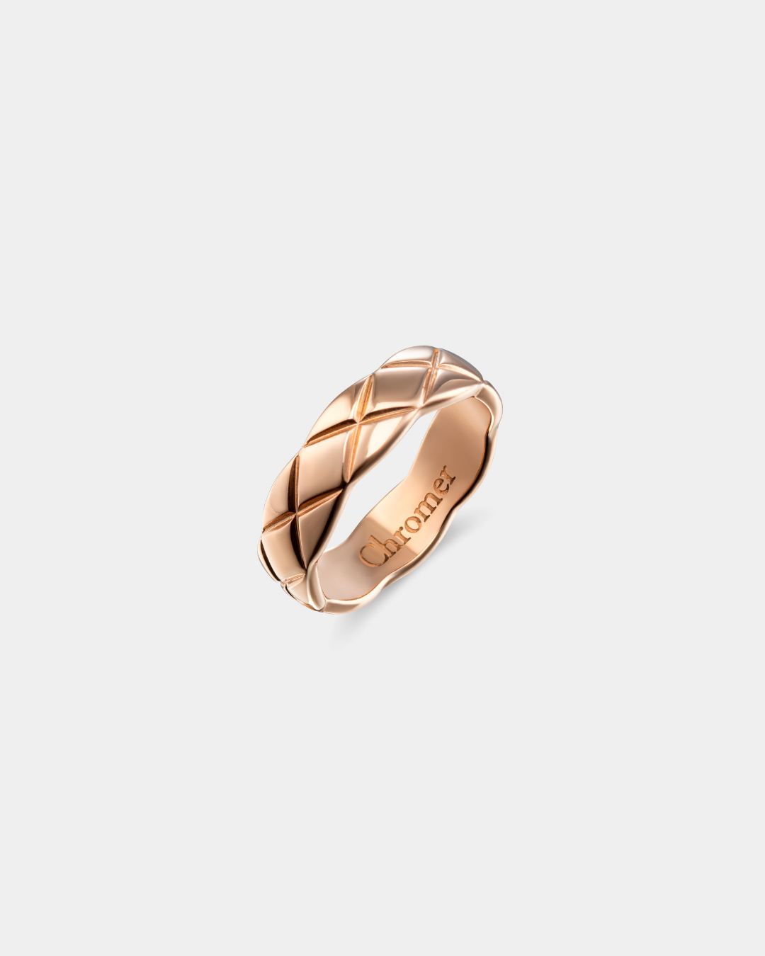 QUILTOR RING - ROSE GOLD