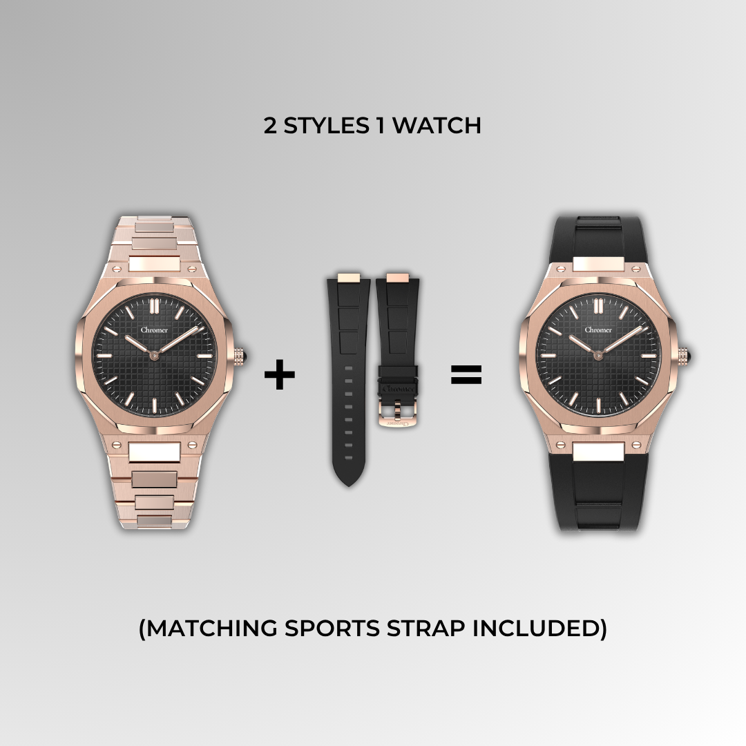 AMARI - ROSE GOLD MIDNIGHT