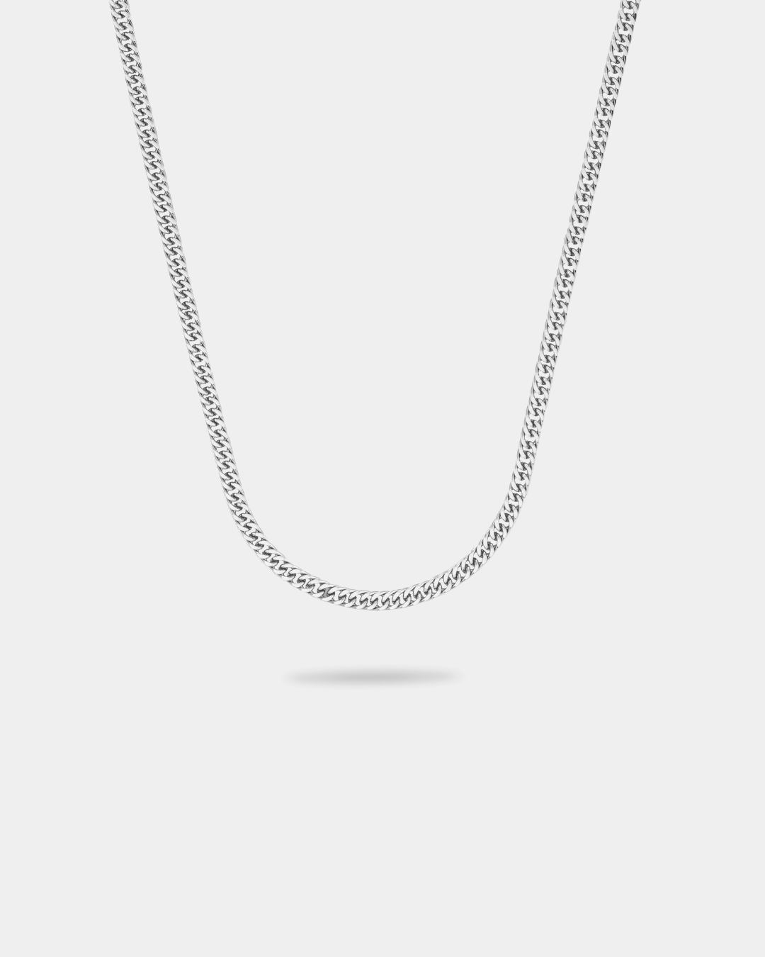 CUBAN CHAIN - SILVER 3MM