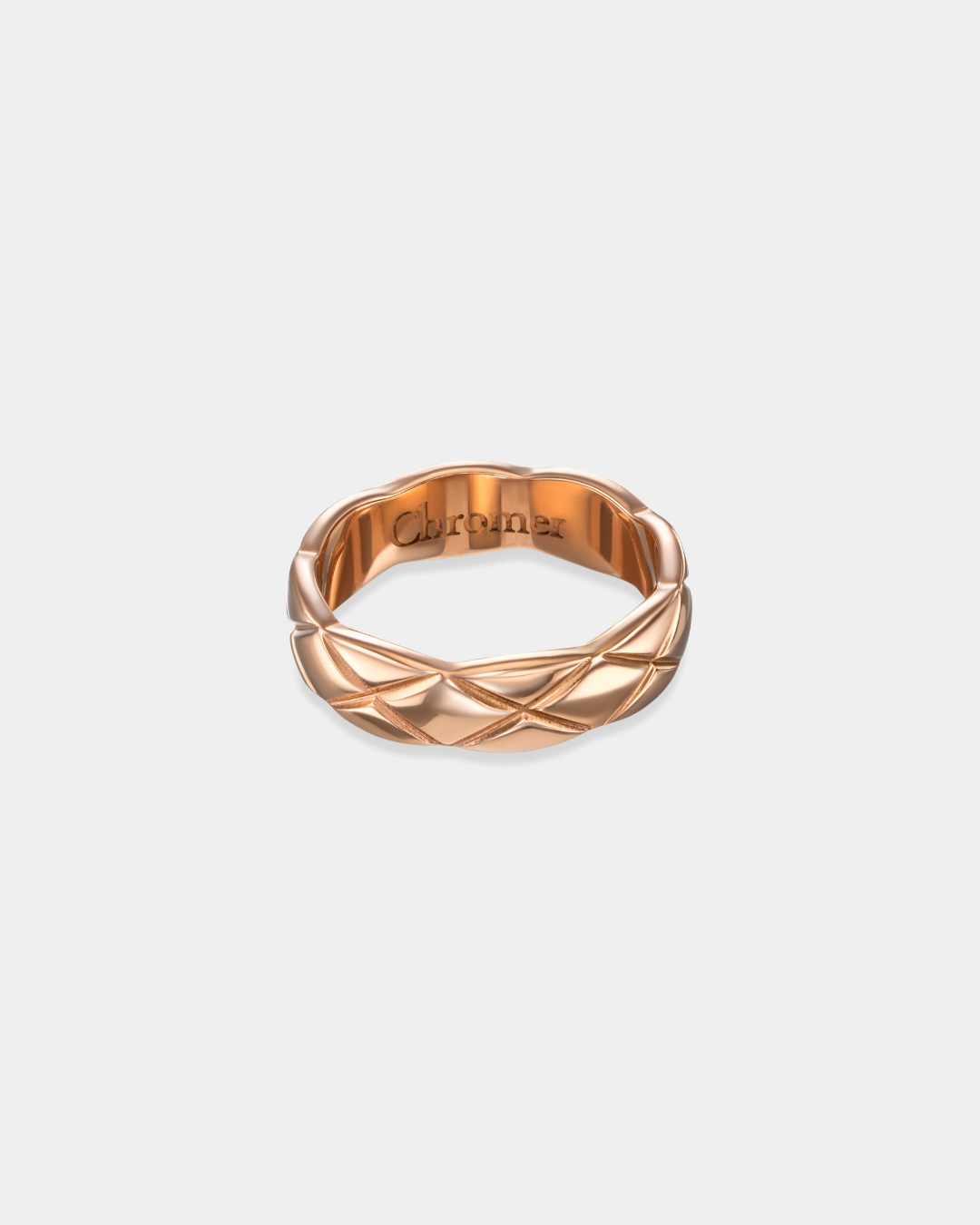 QUILTOR RING - ROSE GOLD