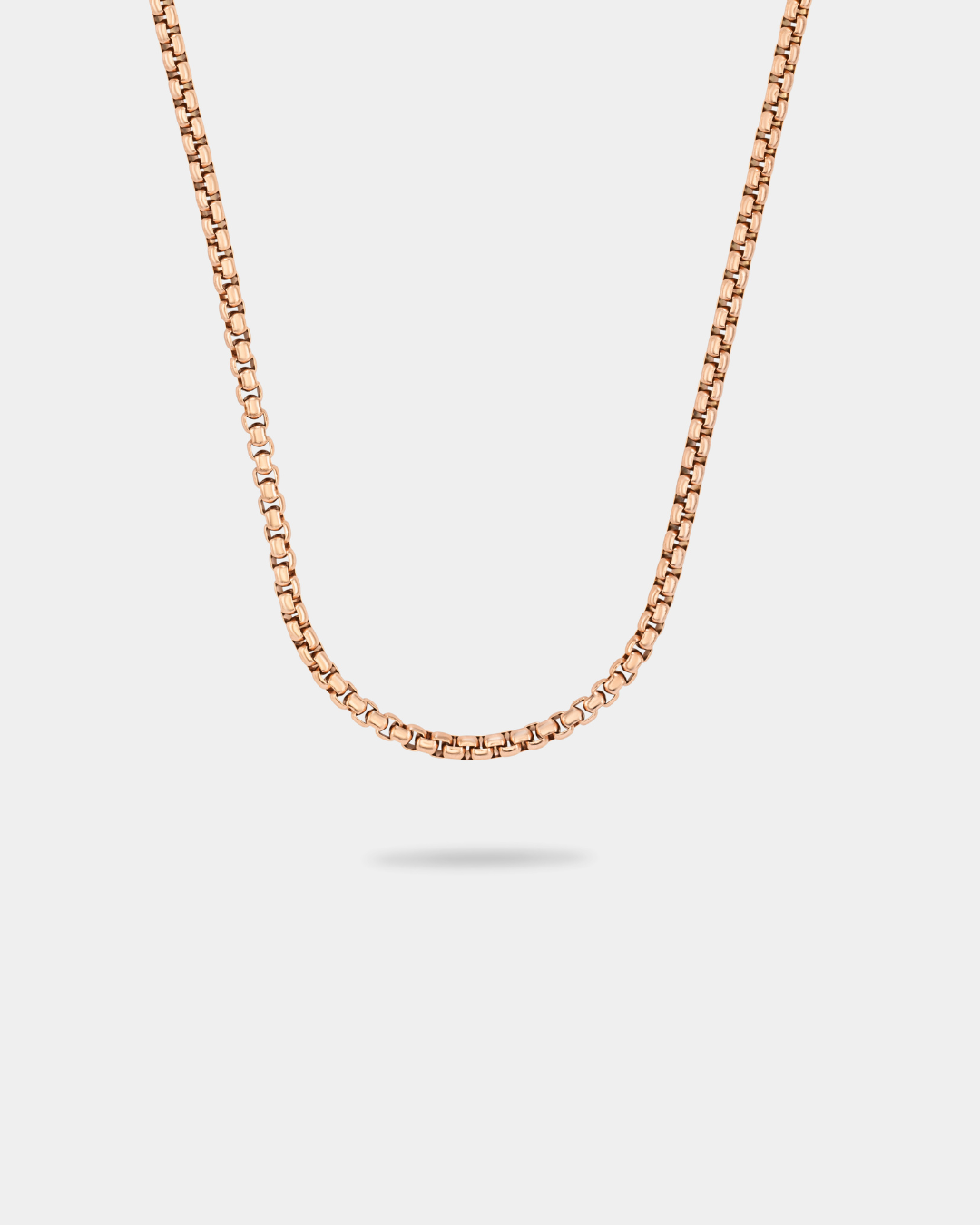CUBOUND CHAIN - ROSE GOLD 3MM