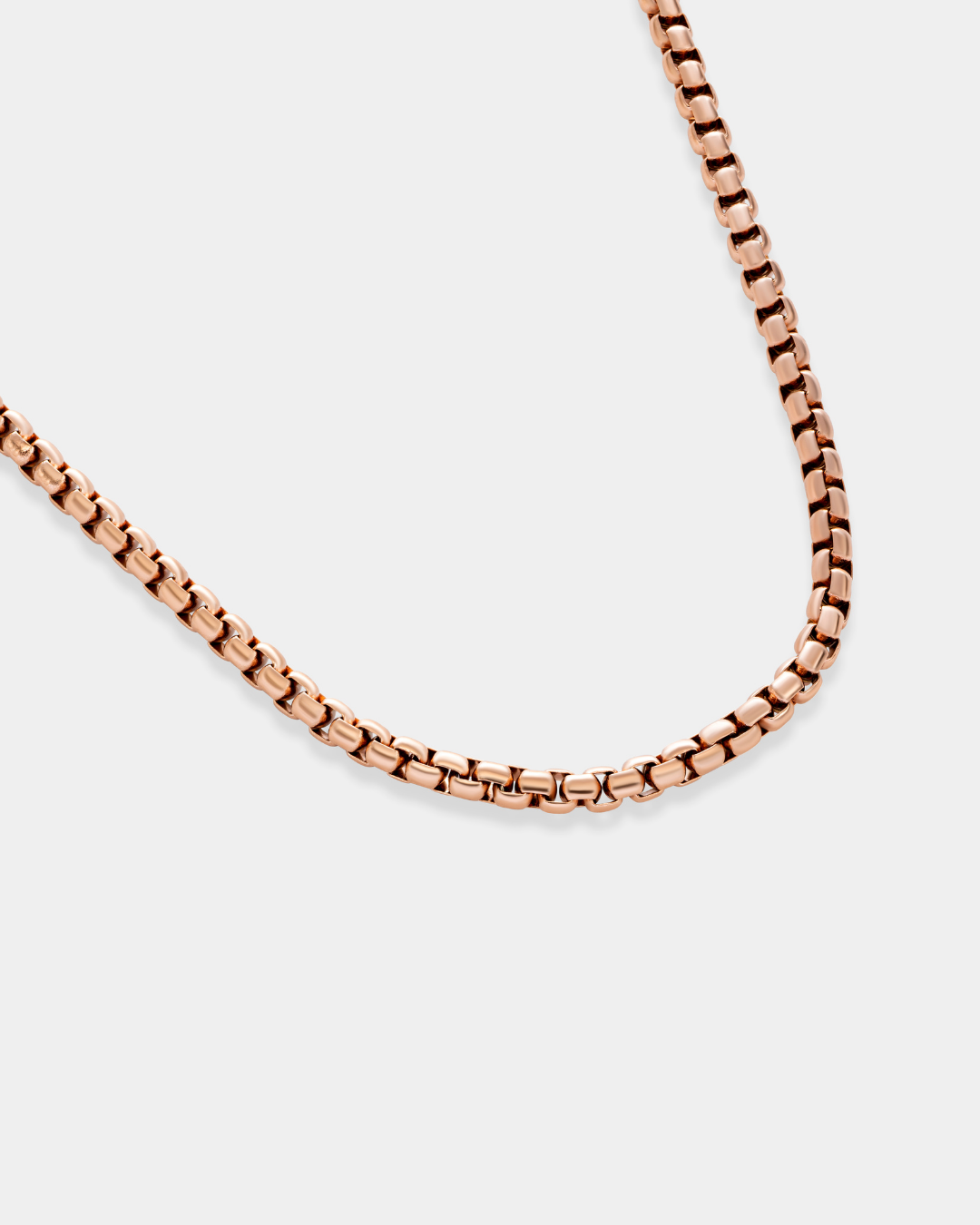 CUBOUND CHAIN - ROSE GOLD 3MM