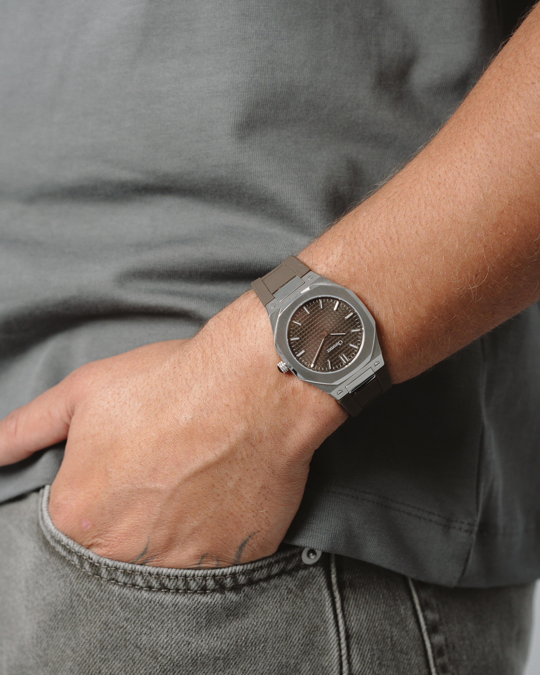 AMARI - SILVER CHOCOLATE