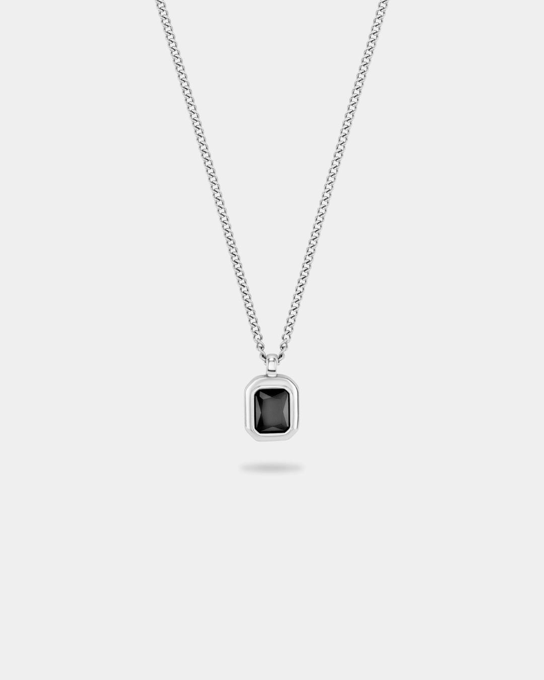 ETERNO PENDANT - SILVER NOIR