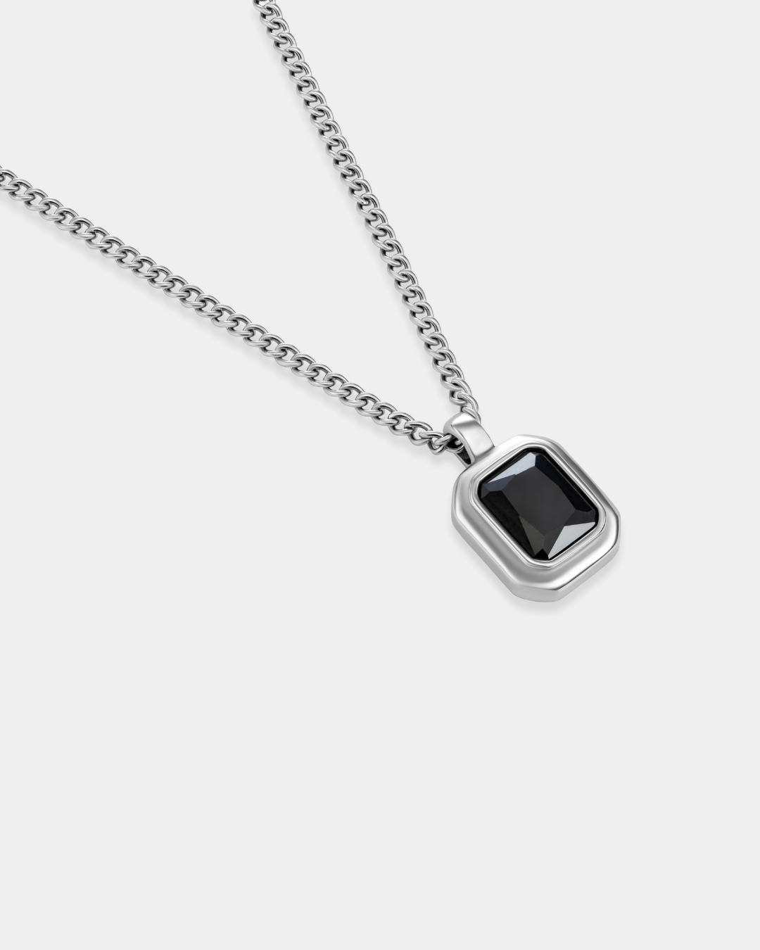 ETERNO PENDANT - SILVER NOIR