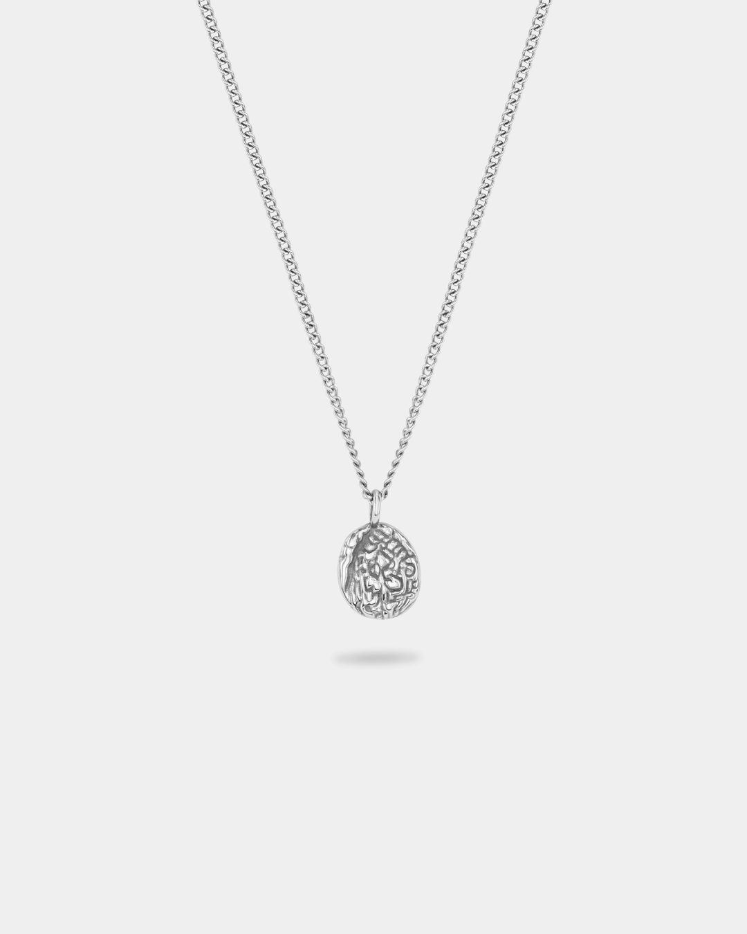 » (FREE) MELTED PENDANT - SILVER