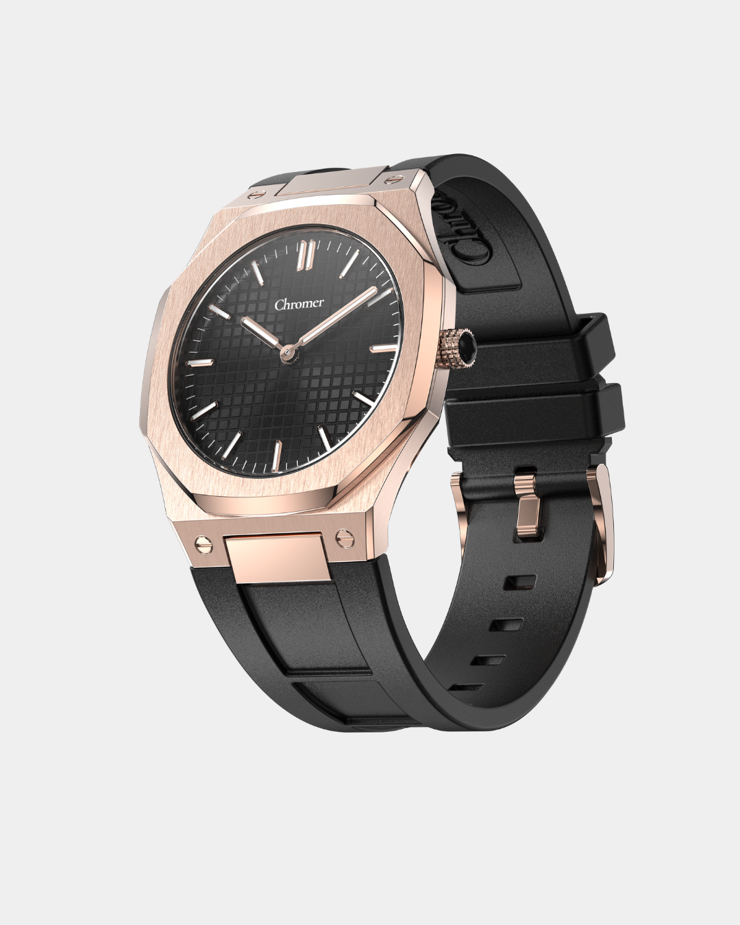 » (FREE) AMARI MATCHING STRAP | BLACK / ROSE