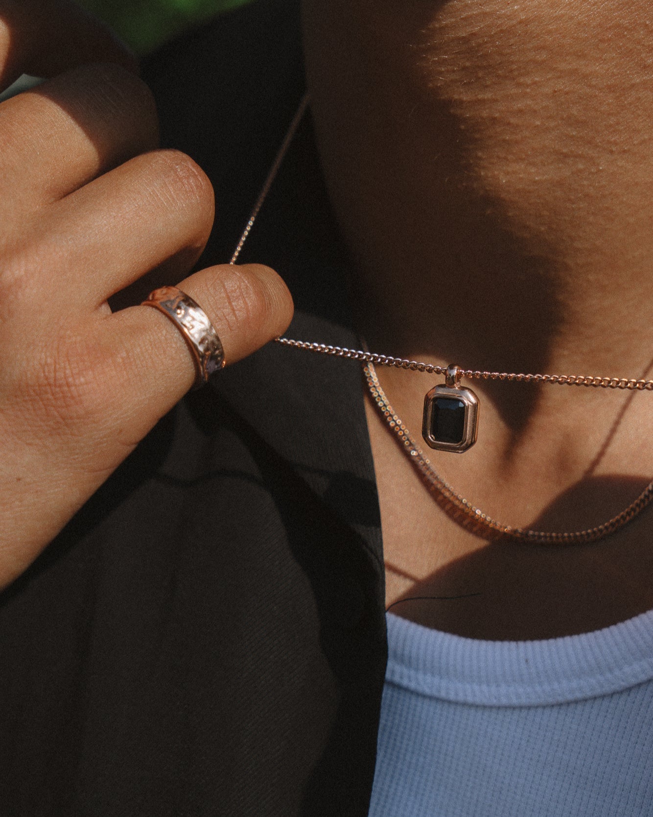 MELTED RING - ROSE GOLD