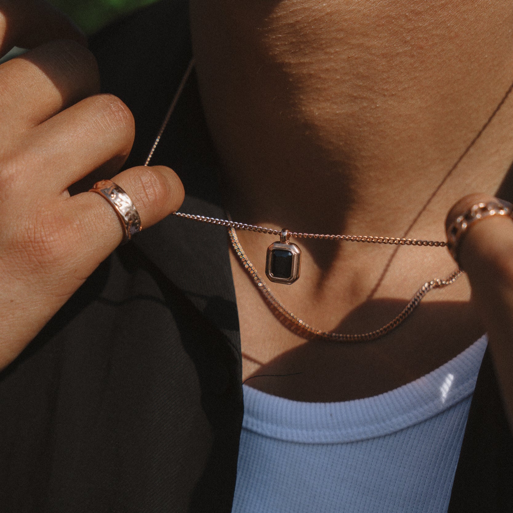 MELTED RING - ROSE GOLD