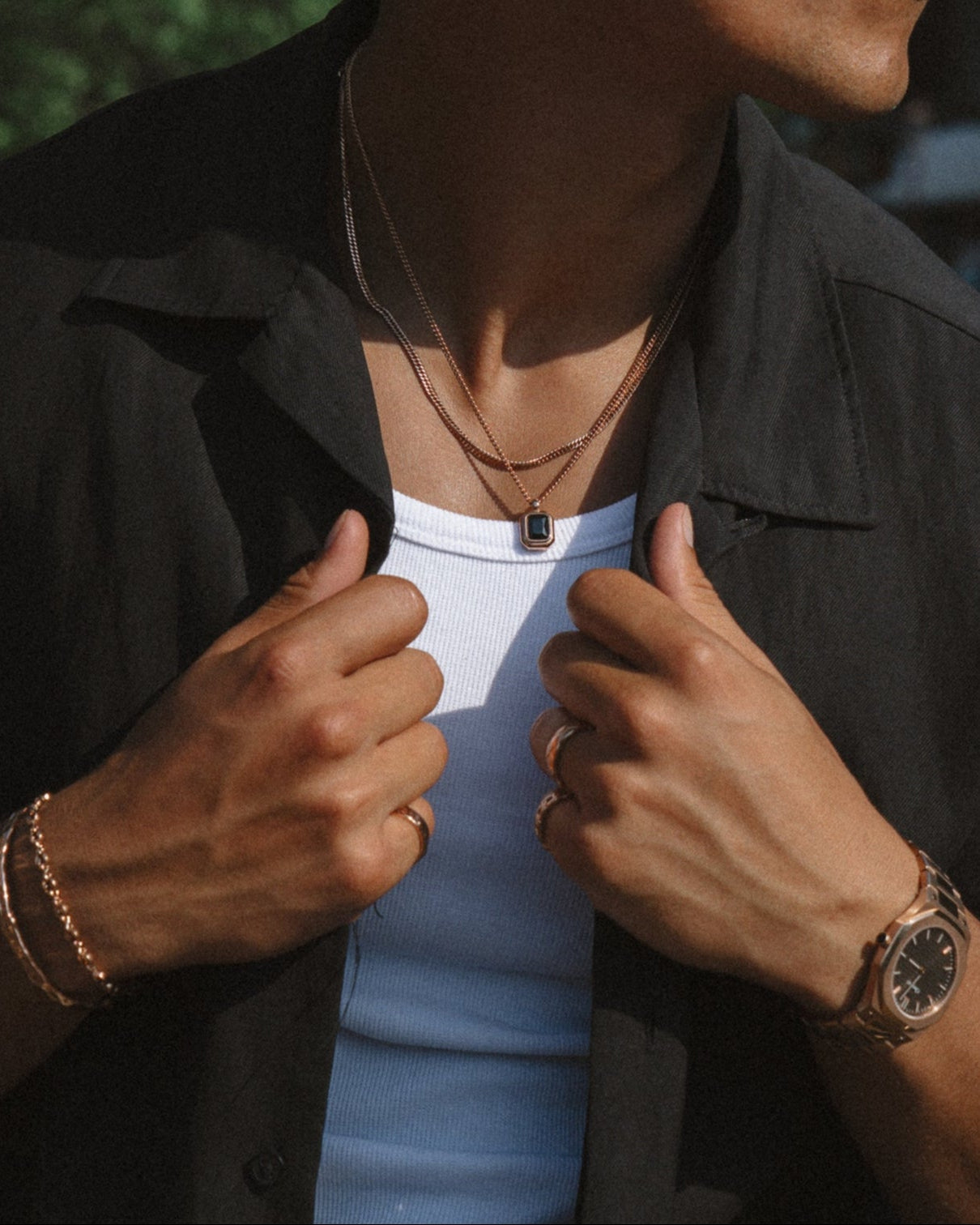 CUBAN CHAIN - ROSE GOLD 3MM