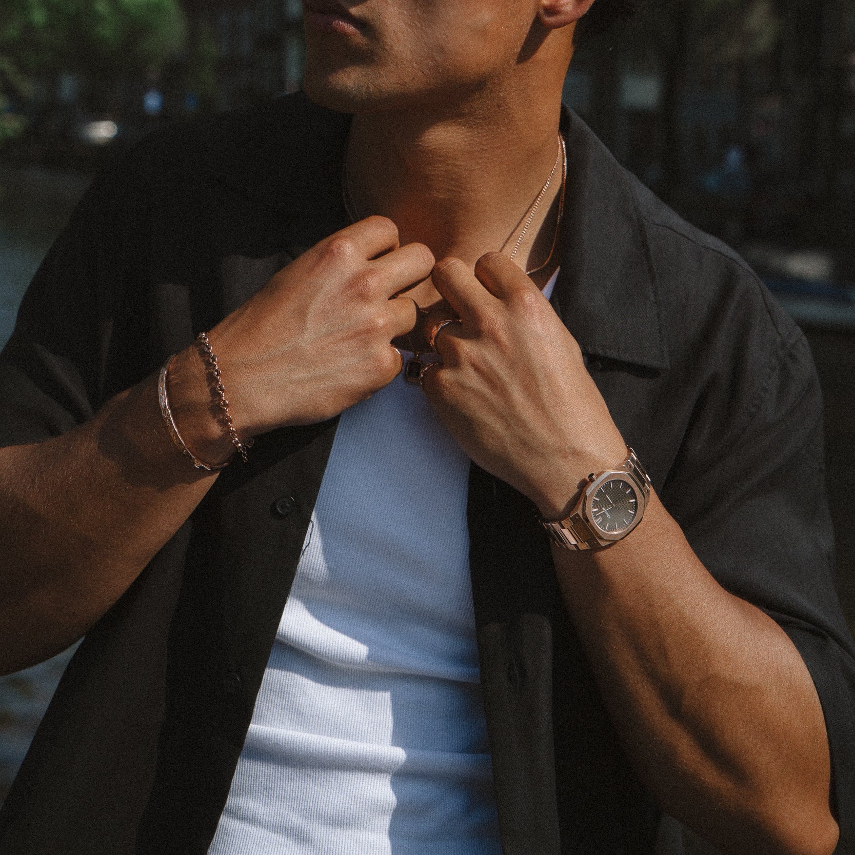 CIRCOLO BRACELET - ROSE GOLD