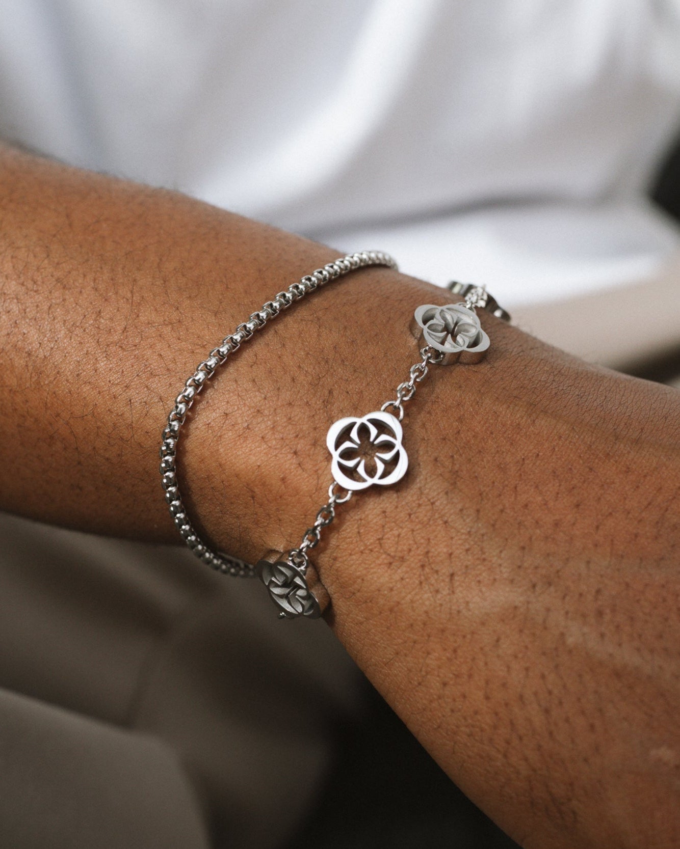 CUBOUND BRACELET - SILVER 3MM