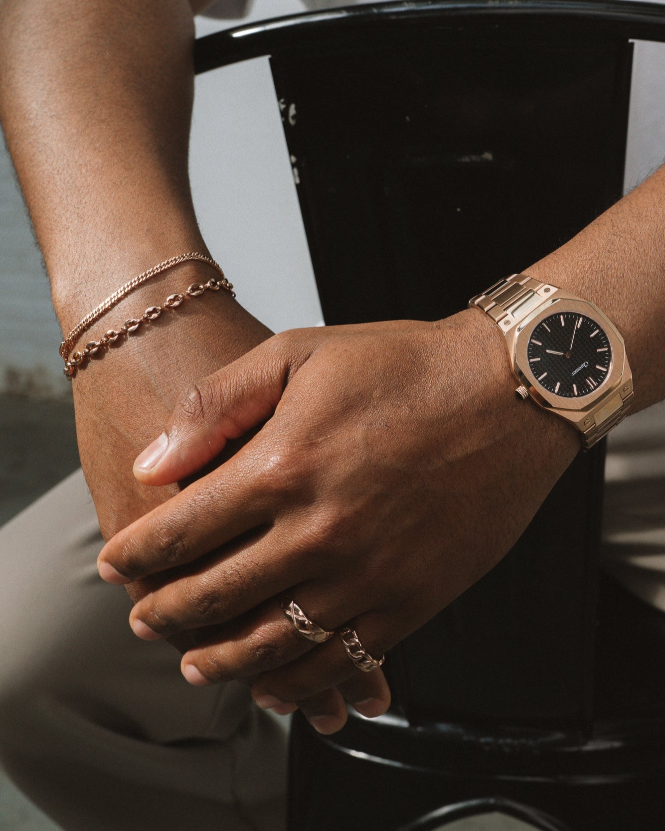 CIRCOLO BRACELET - ROSE GOLD