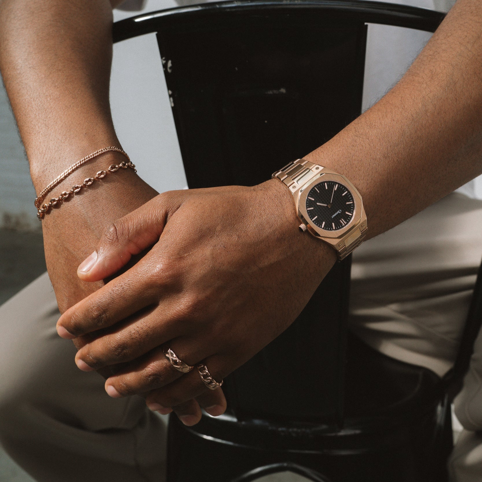 CIRCOLO BRACELET - ROSE GOLD