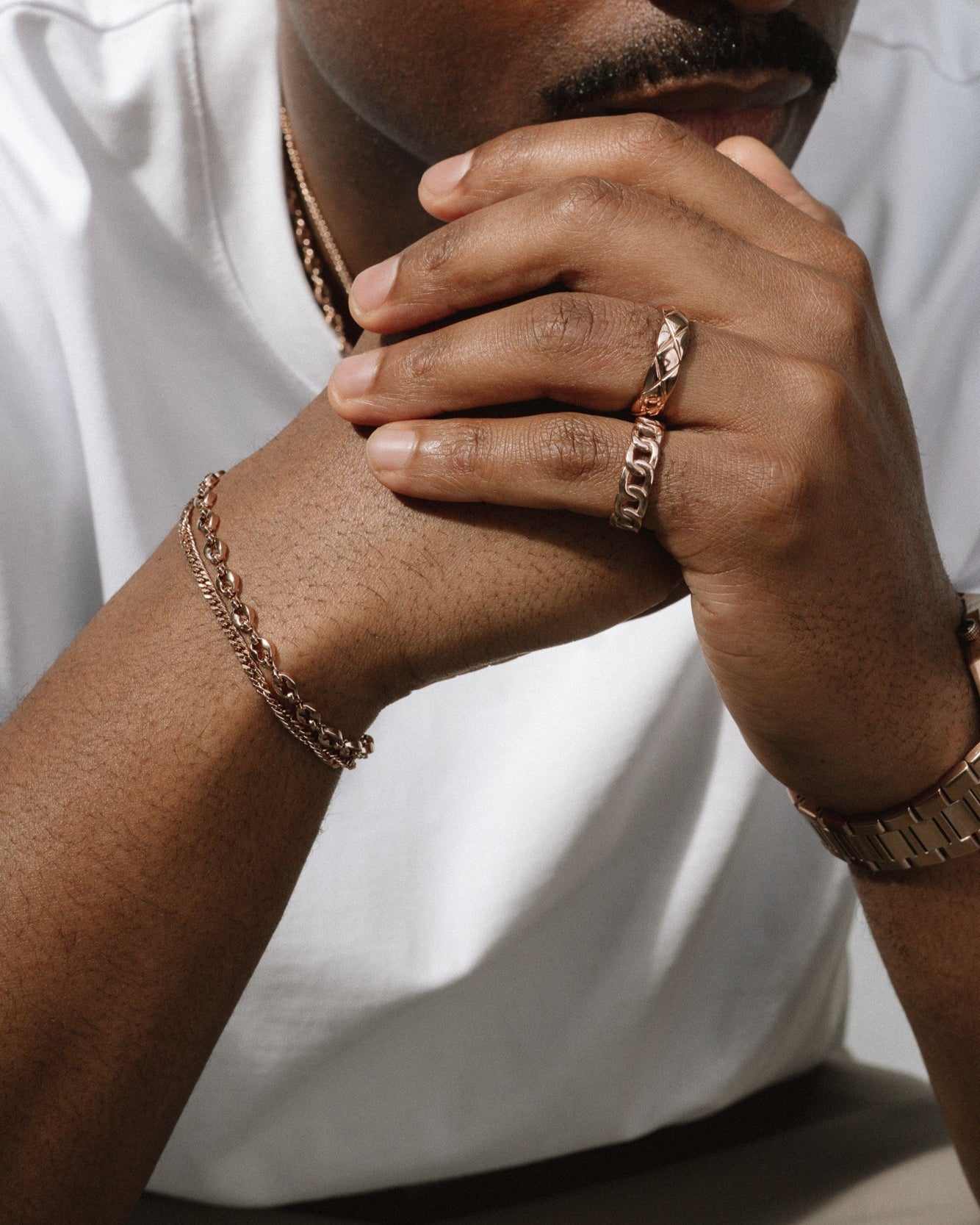 CIRCOLO BRACELET - ROSE GOLD