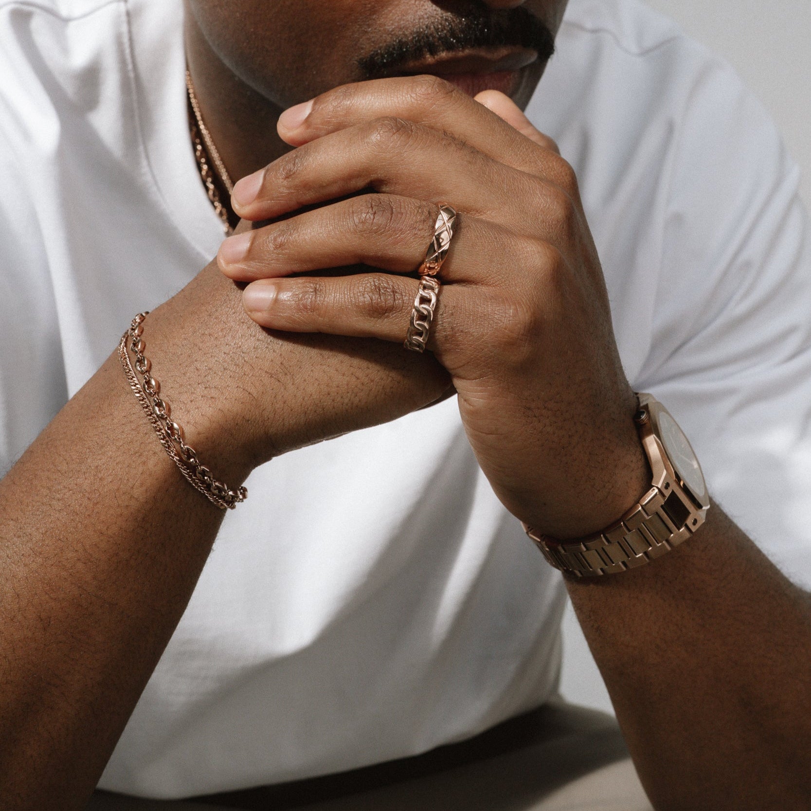 CIRCOLO BRACELET - ROSE GOLD