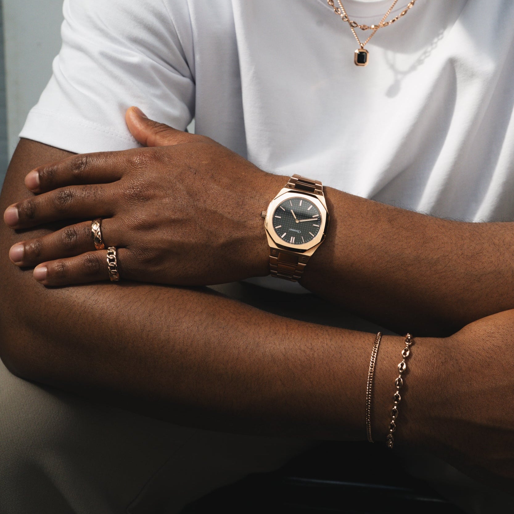 CIRCOLO BRACELET - ROSE GOLD
