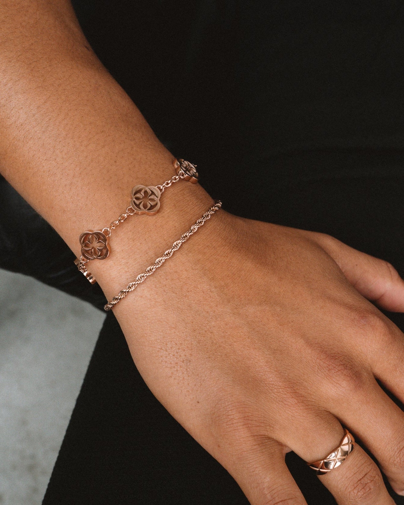 CHROMER BRACELET - ROSE GOLD