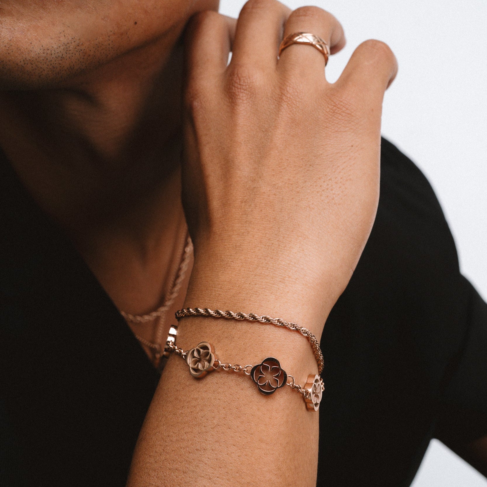 CHROMER BRACELET - ROSE GOLD