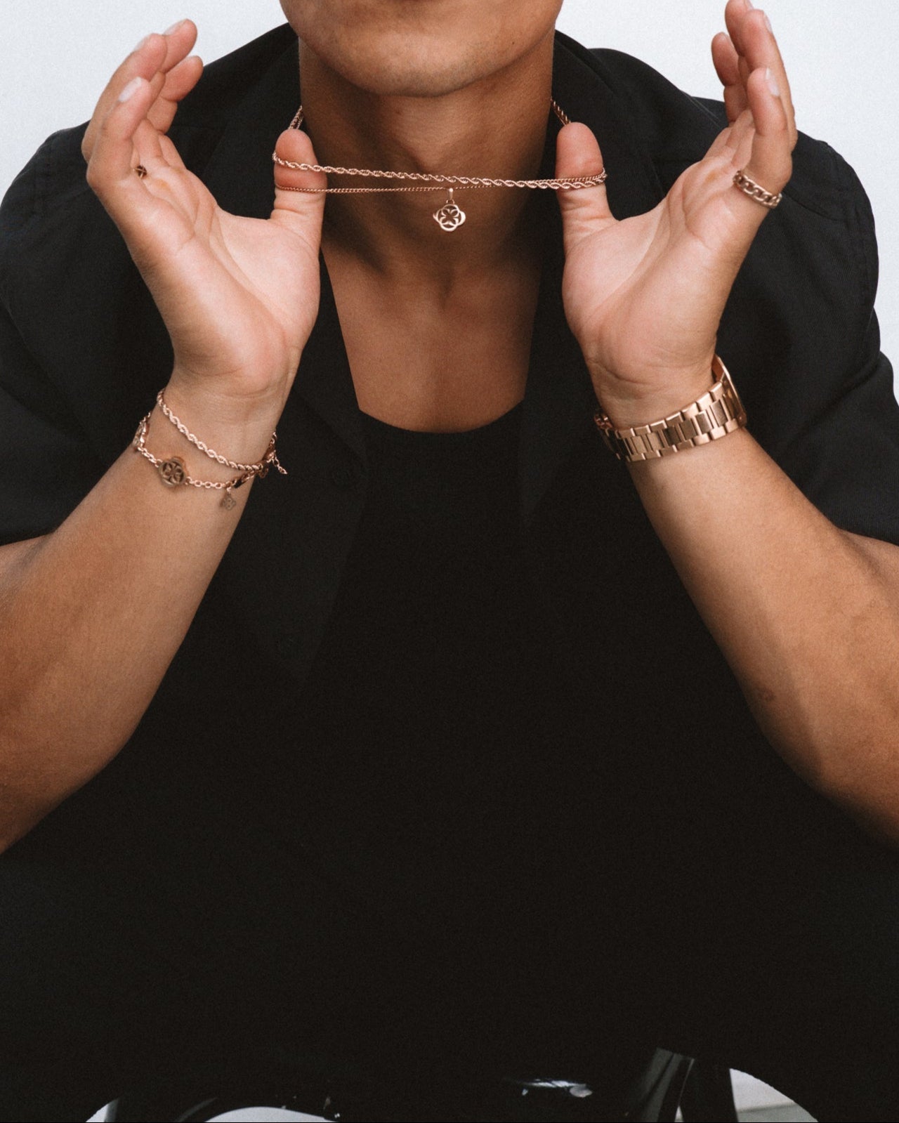 CHROMER BRACELET - ROSE GOLD