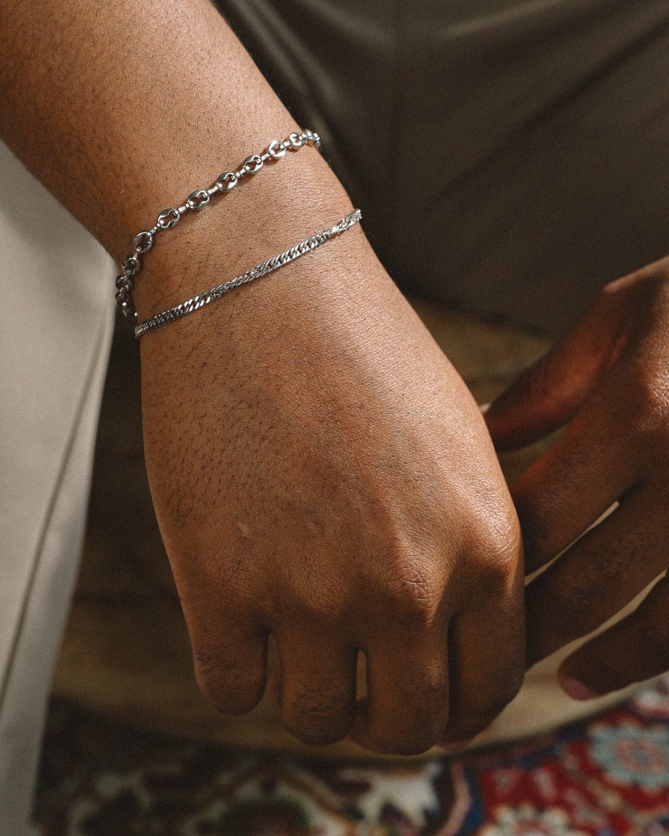 CUBAN BRACELET - SILVER 3MM