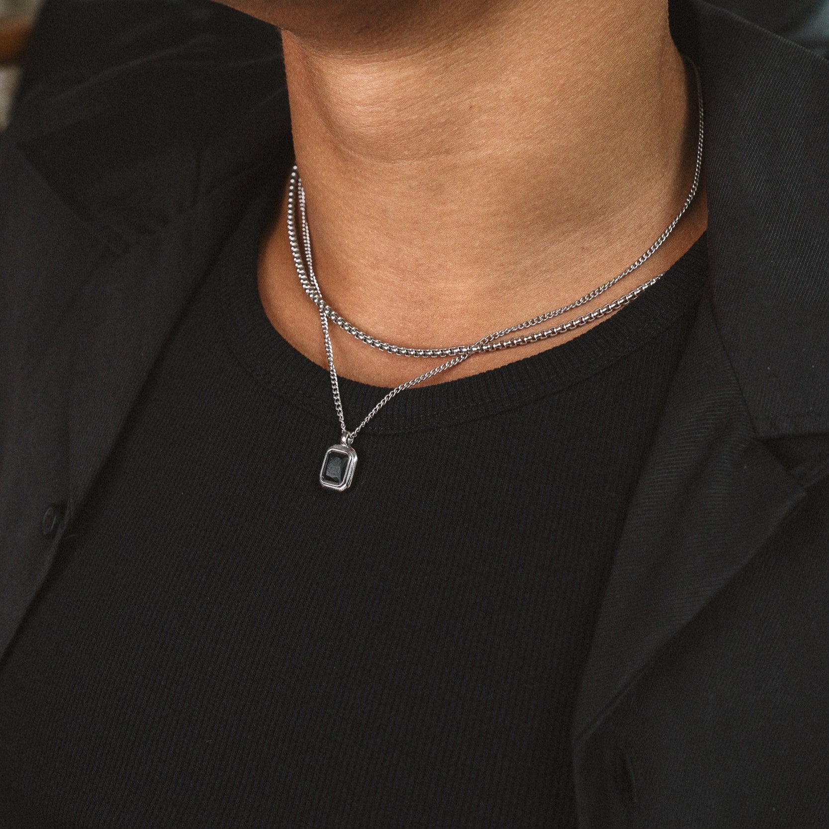 CUBOUND CHAIN - SILVER 3MM