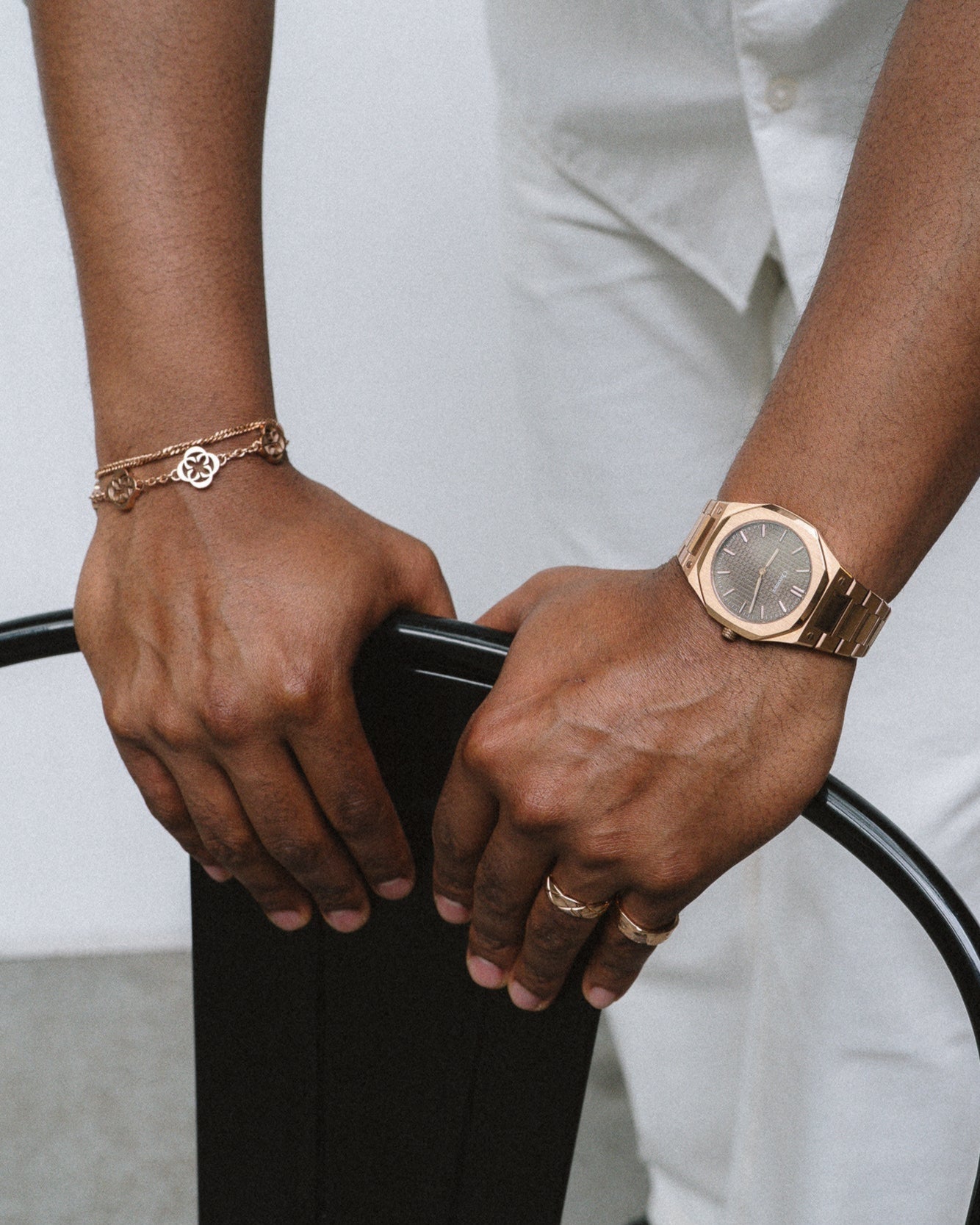 CHROMER BRACELET - ROSE GOLD