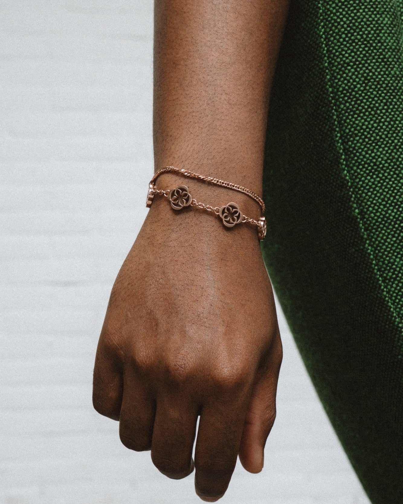 CUBAN BRACELET - ROSE GOLD 3MM