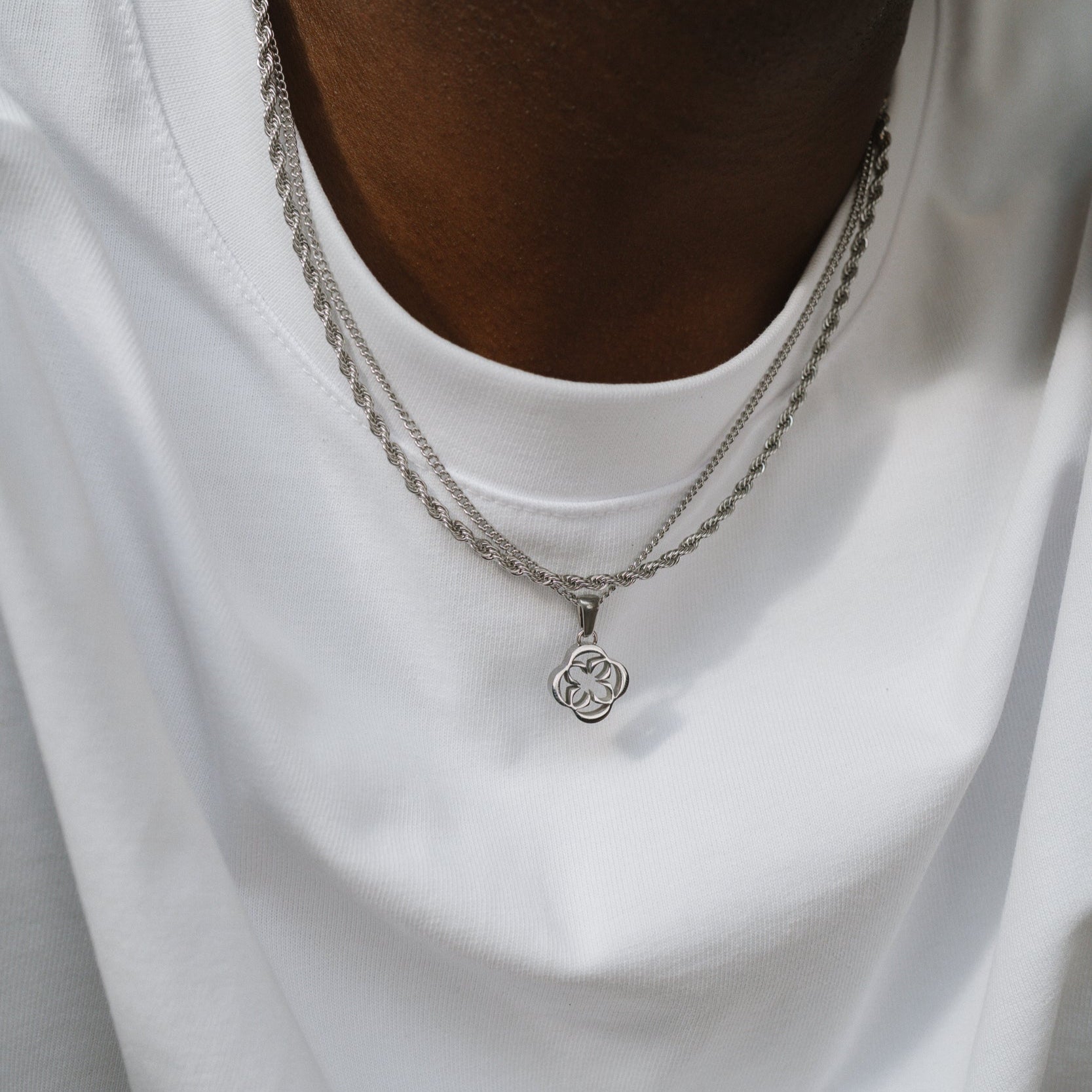 CHROMER PENDANT - SILVER