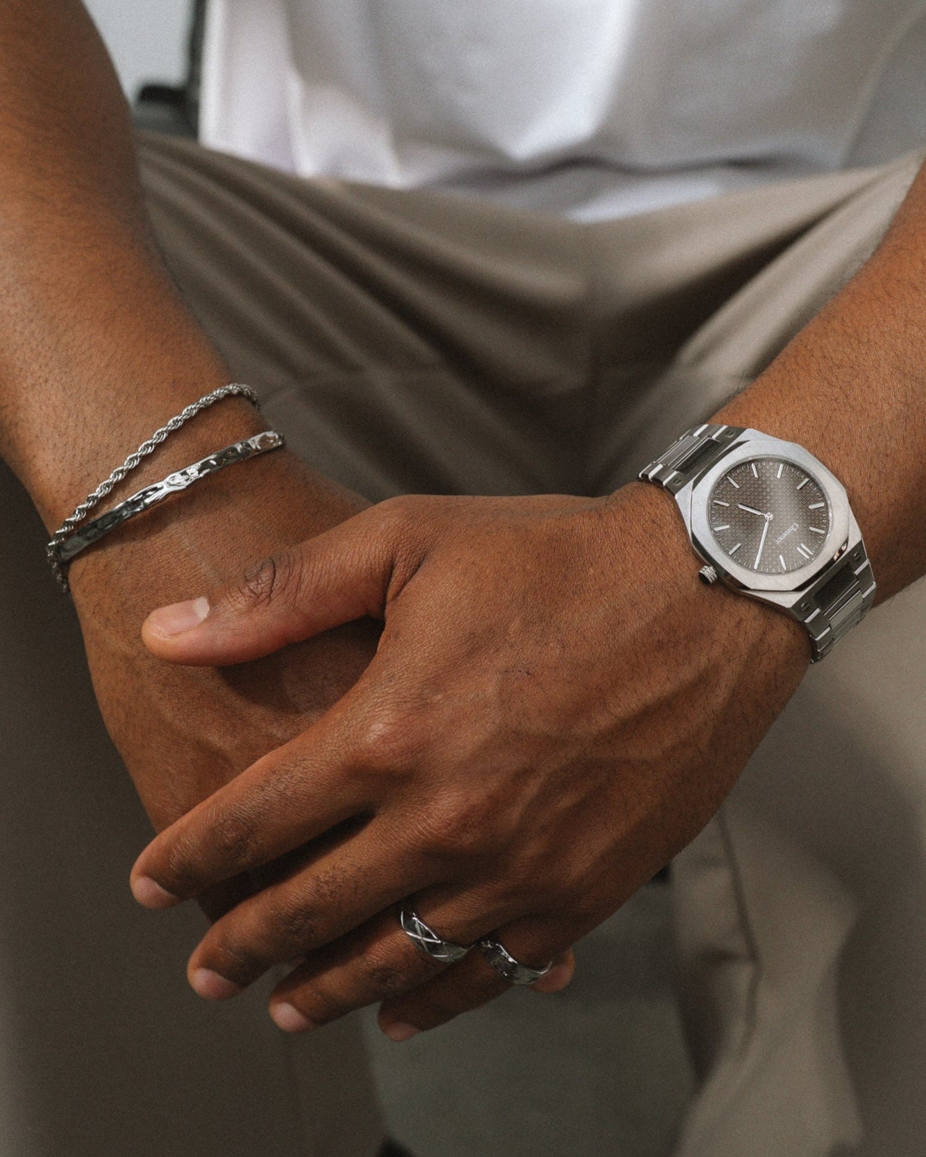 ROPE BRACELET - SILVER 3MM