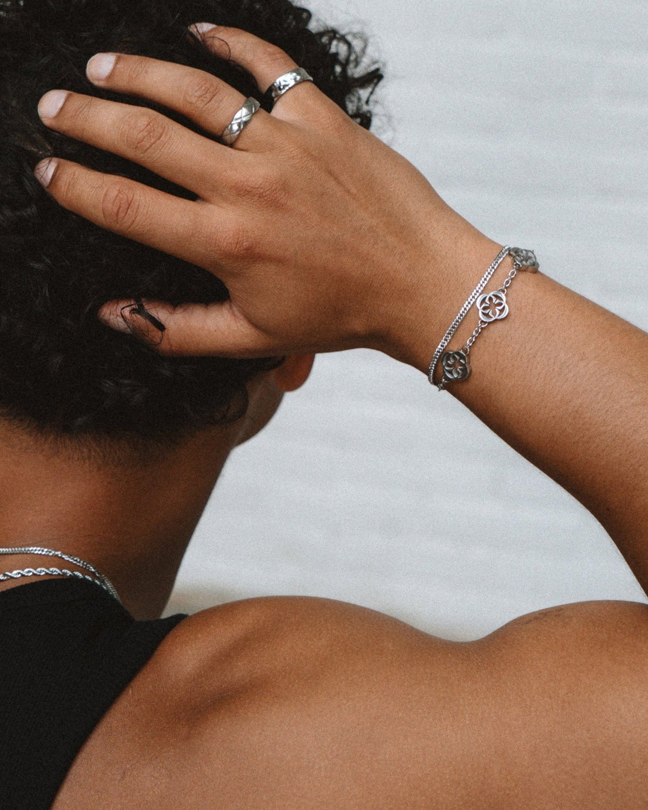 CUBAN BRACELET - SILVER 3MM