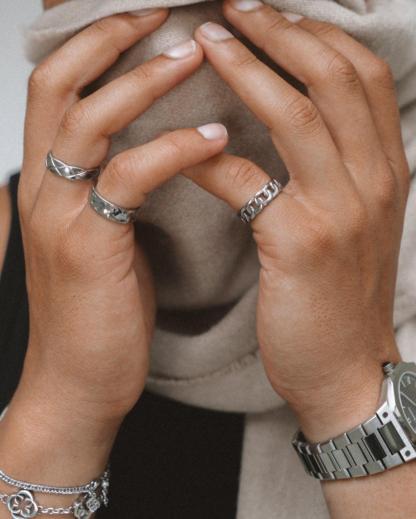 CUBAN RING - SILVER