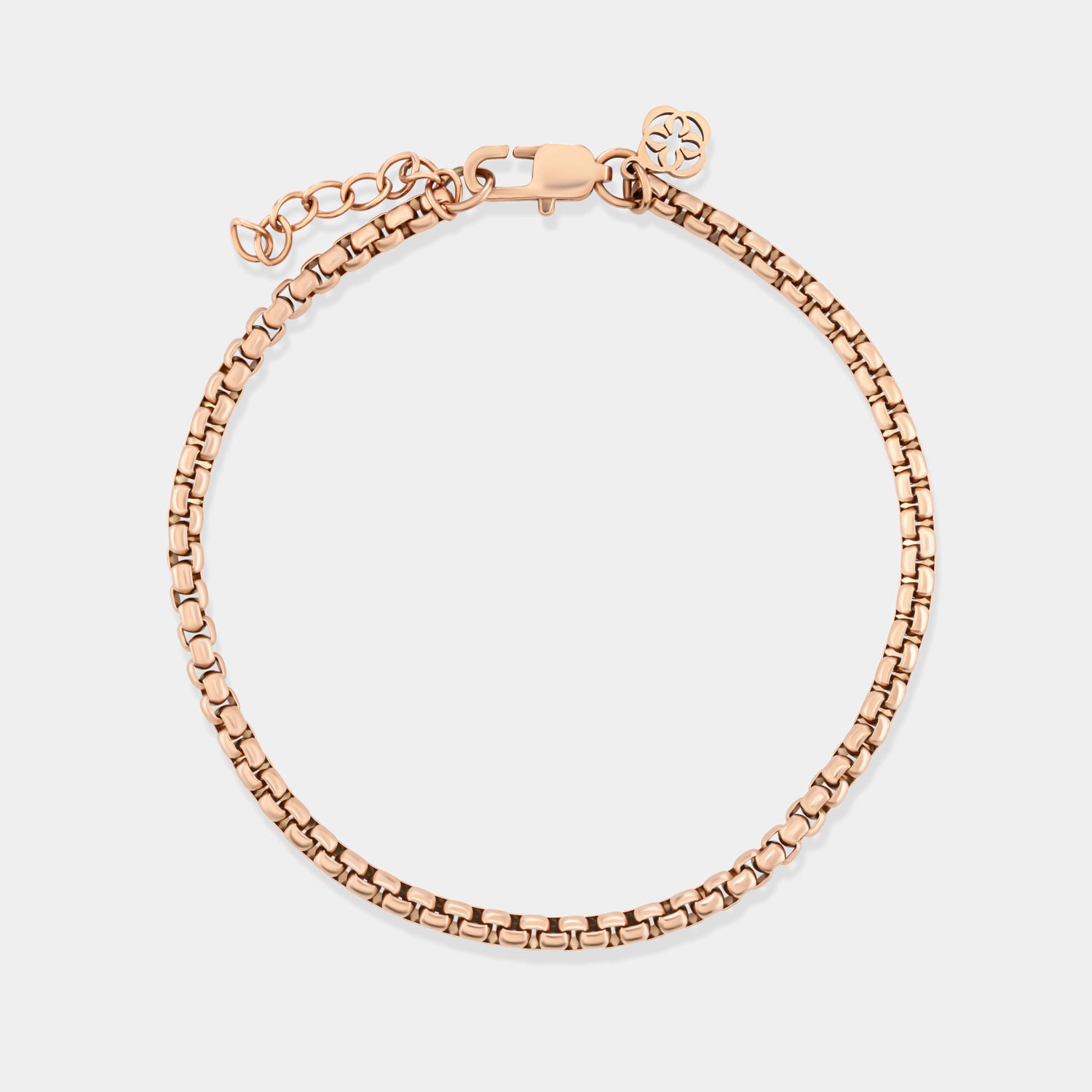 CUBOUND BRACELET - ROSE GOLD 3MM