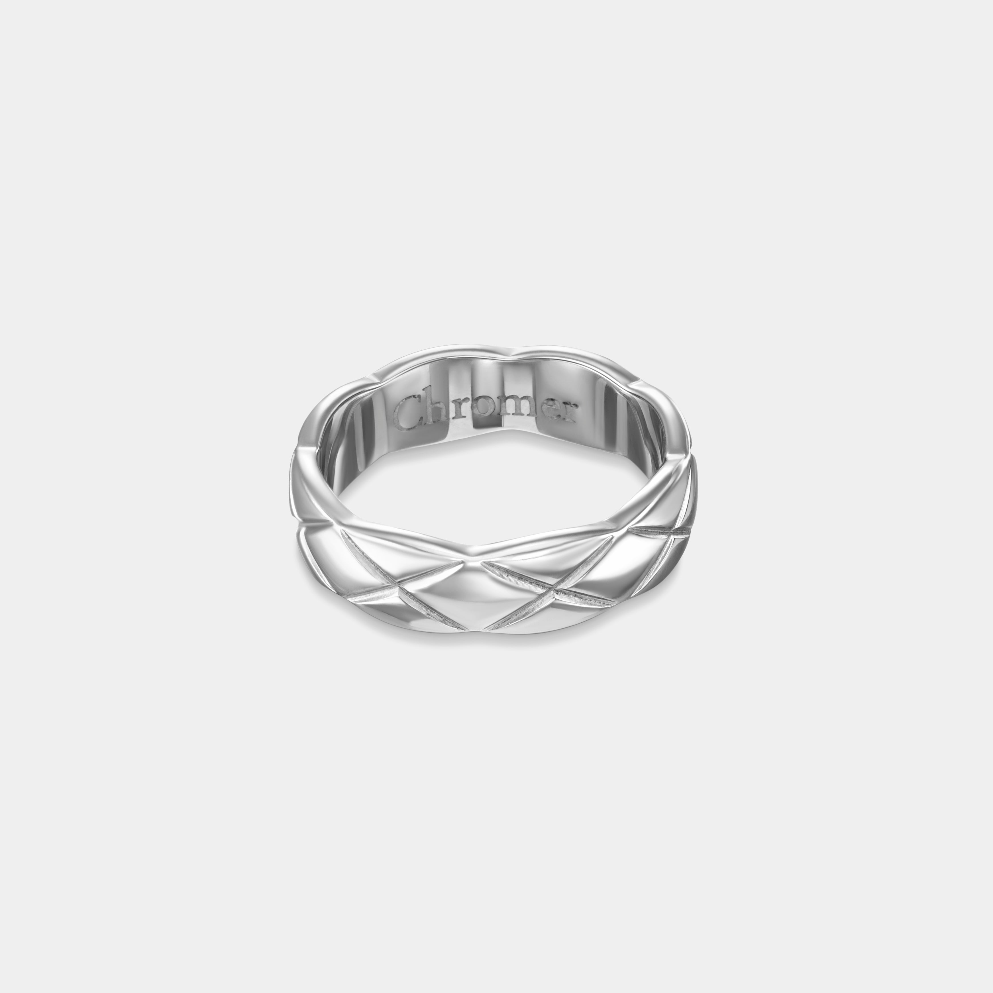 QUILTOR RING - SILVER