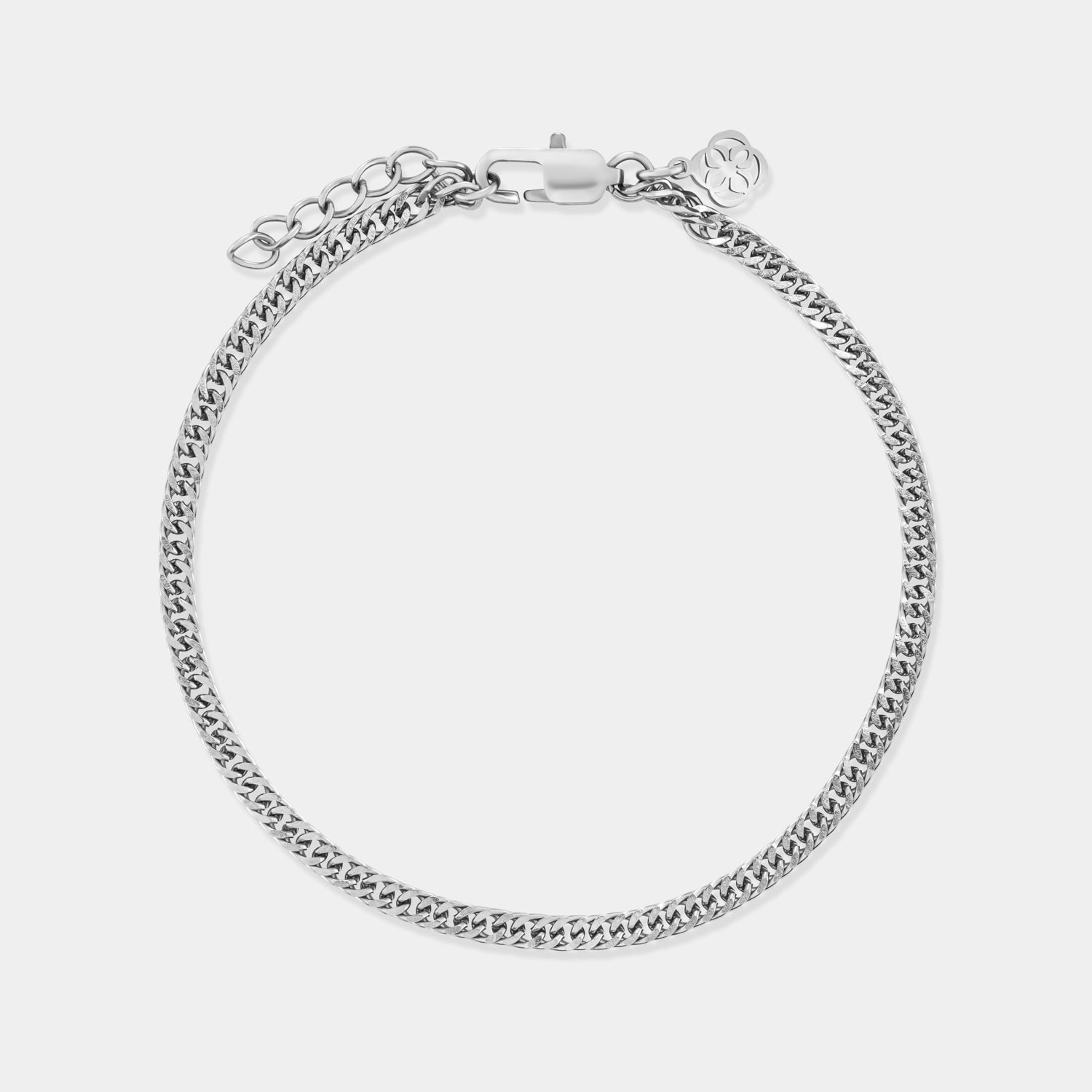 CUBAN BRACELET - SILVER 3MM