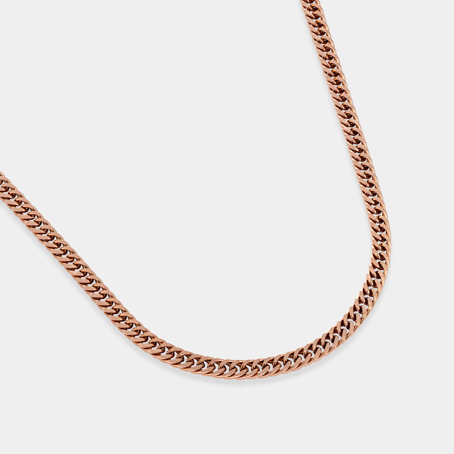 CUBAN CHAIN - ROSE GOLD 3MM