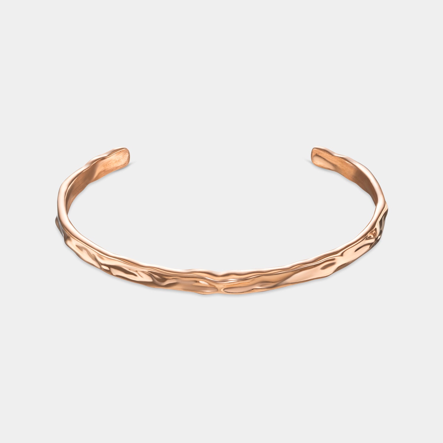 MELTED CUFF - ROSE GOLD