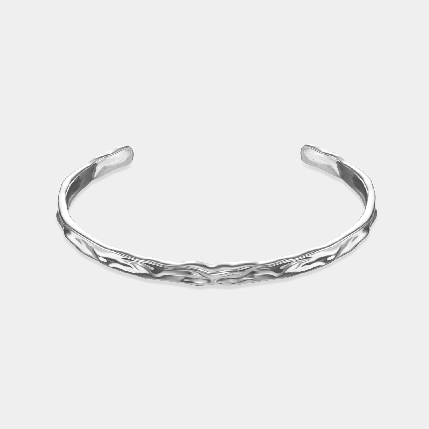 MELTED CUFF - SILVER