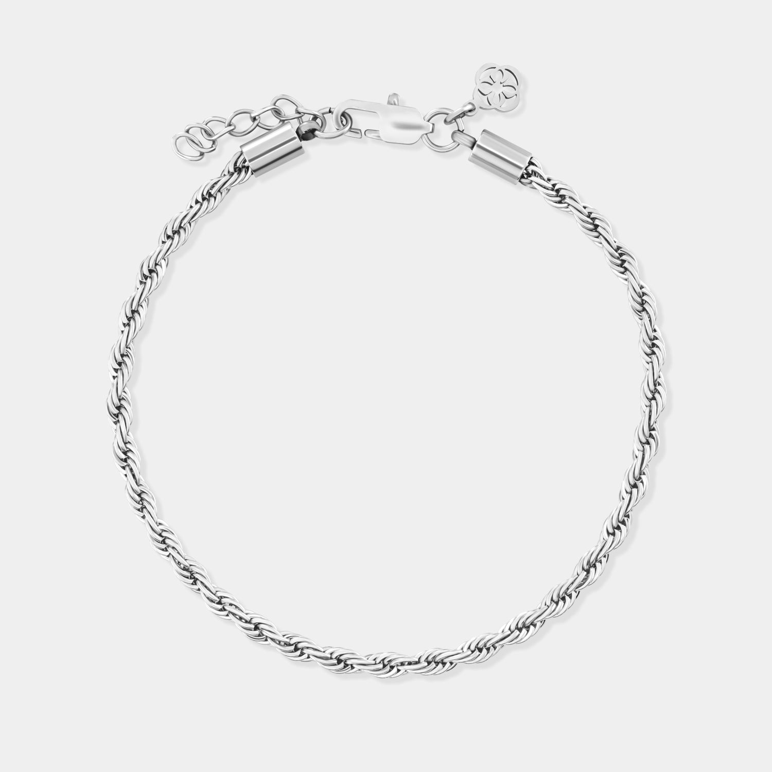ROPE BRACELET - SILVER 3MM
