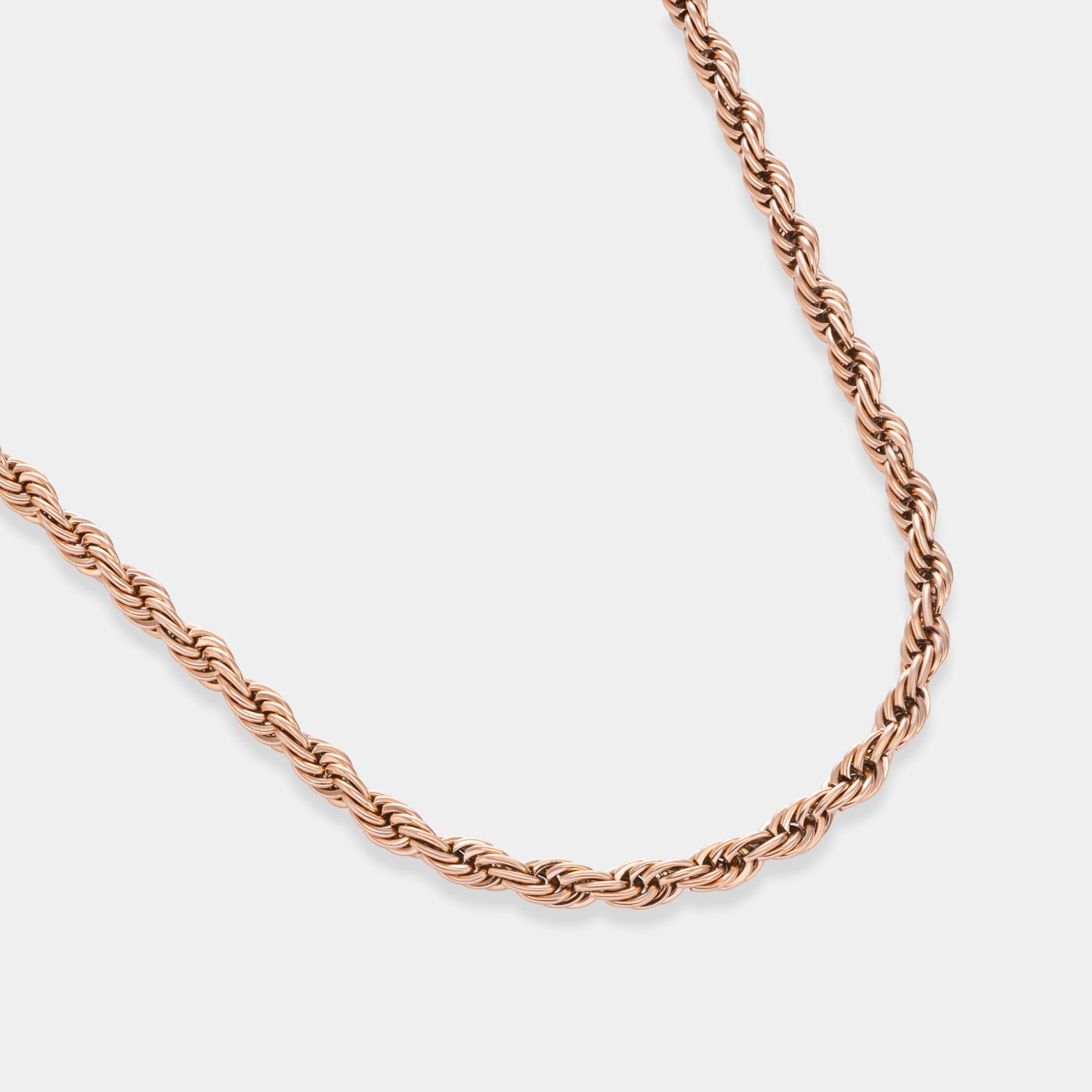 ROPE CHAIN - ROSE GOLD 3MM